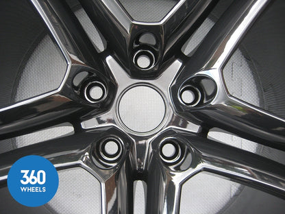 Genuine Lamborghini Aventador 20" Iperione Black Rear Alloy Wheel 470601025P