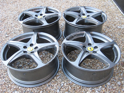 Genuine Ferrari FF 20" 5 Spoke Gunmetal Grey Alloy Wheels 260698 260697