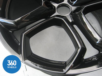 Genuine Lamborghini Aventador 20" Iperione Black Rear Alloy Wheel 470601025P