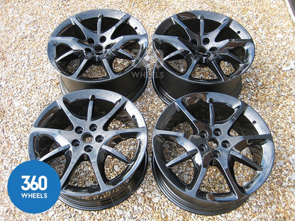 Genuine Maserati Granturismo 20" Astro Design Gloss Black Alloy Wheel Set 84072400 84072500