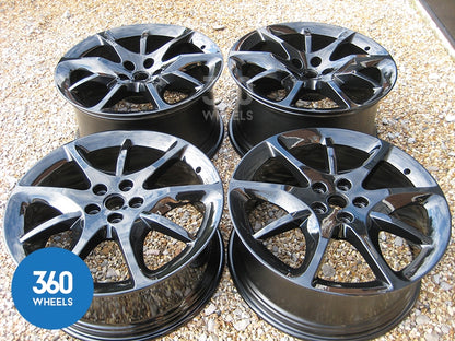 Genuine Maserati Granturismo 20" Astro Design Gloss Black Alloy Wheel Set 84072400 84072500