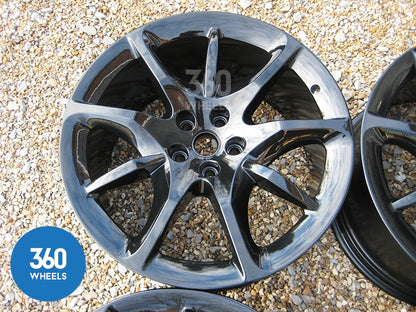 Genuine Maserati Granturismo 20" Astro Design Gloss Black Alloy Wheel Set 84072400 84072500