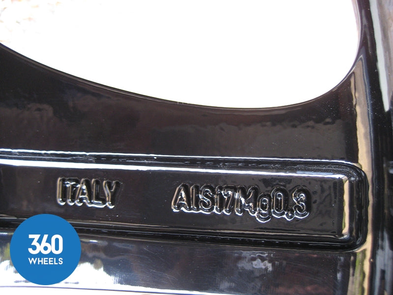 Genuine Maserati Granturismo 20" Astro Design Gloss Black Alloy Wheel Set 84072400 84072500