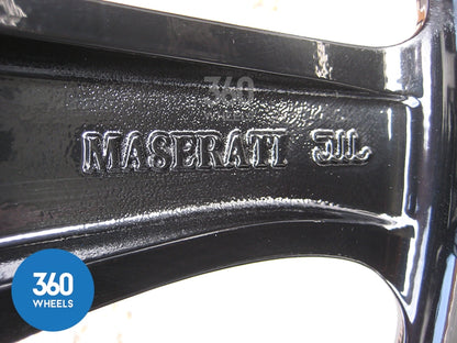 Genuine Maserati Granturismo 20" Astro Design Gloss Black Alloy Wheel Set 84072400 84072500
