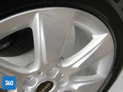 Genuine Mini Countryman F60 17" 530 Imprint Spoke Alloy Wheels Set Pirelli Tyres 36116791930