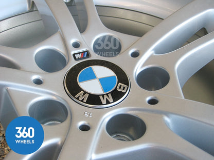 Genuine BMW 19" 369 M Sport Double 5 Spoke Alloy Wheels New Goodyear Excellence RSC Runflat Tyres 36117844250 36117844251