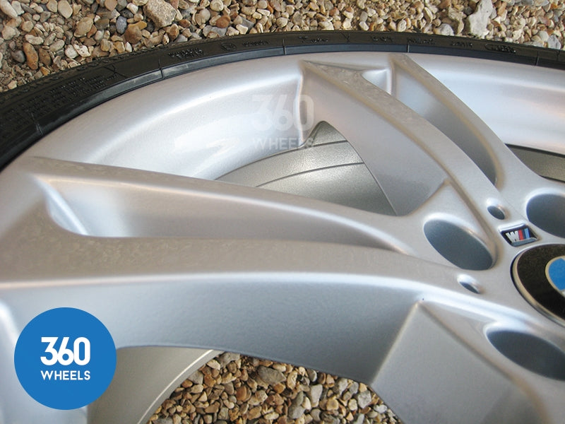 Genuine BMW 19" 369 M Sport Double 5 Spoke Alloy Wheels New Goodyear Excellence RSC Runflat Tyres 36117844250 36117844251