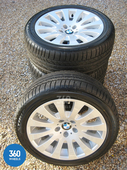 Genuine BMW 18" 6 Series 118 M Sport Radial Spoke Alloy Wheels Bridgestone Runflat Tyres 36116758777