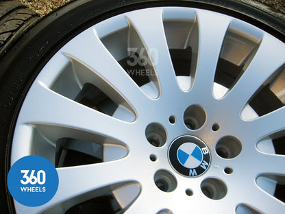 Genuine BMW 18" 6 Series 118 M Sport Radial Spoke Alloy Wheels Bridgestone Runflat Tyres 36116758777