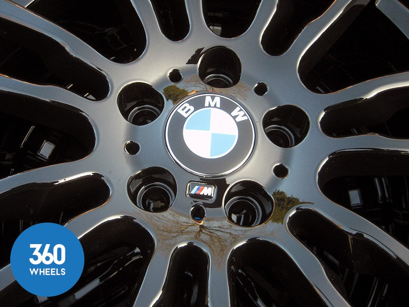 Genuine BMW 19" 403 M Sport Star Spoke Black Gloss Alloy Wheel Set Bridgestone RFT Tyres