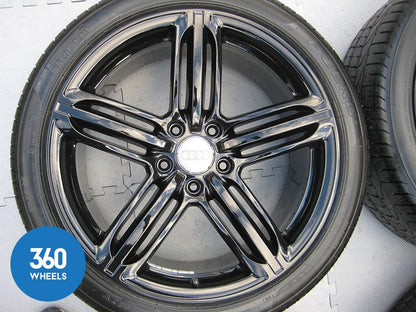 Genuine Audi Q7 21" 5 Segment Spoke RS6 Alloy Wheels New Pirelli P Zero R01 Tyres  4L0601025AE 4L0601025AB