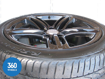 Genuine Audi Q7 21" 5 Segment Spoke RS6 Alloy Wheels New Pirelli P Zero R01 Tyres  4L0601025AE 4L0601025AB