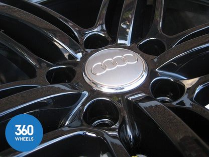 Genuine Audi Q7 21" 5 Segment Spoke RS6 Alloy Wheels New Pirelli P Zero R01 Tyres  4L0601025AE 4L0601025AB