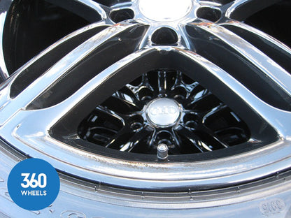 Genuine Audi Q7 21" 5 Segment Spoke RS6 Alloy Wheels New Pirelli P Zero R01 Tyres  4L0601025AE 4L0601025AB
