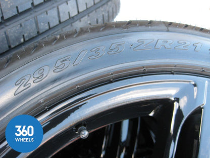 Genuine Audi Q7 21" 5 Segment Spoke RS6 Alloy Wheels New Pirelli P Zero R01 Tyres  4L0601025AE 4L0601025AB