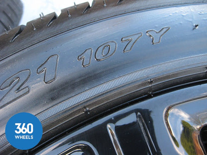 Genuine Audi Q7 21" 5 Segment Spoke RS6 Alloy Wheels New Pirelli P Zero R01 Tyres  4L0601025AE 4L0601025AB