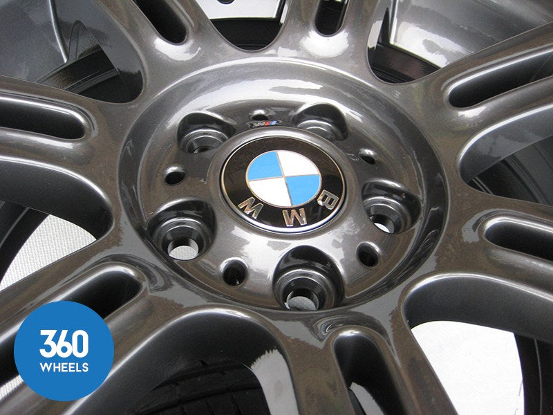 Genuine BMW 3 Series 17" 194 M Sport Ferric Grey Double Spoke Alloy Wheels Tyres 36118036935 36118036936