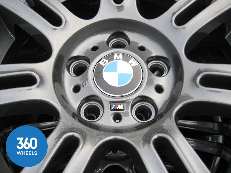 Genuine BMW 3 Series 17" 194 M Sport Ferric Grey Double Spoke Alloy Wheels Tyres 36118036935 36118036936