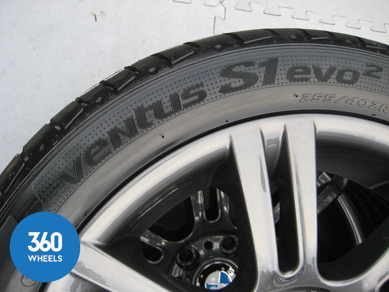 Genuine BMW 3 Series 17" 194 M Sport Ferric Grey Double Spoke Alloy Wheels Tyres 36118036935 36118036936