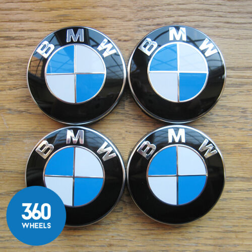 Genuine Original BMW Alloy Wheel Centre Caps Set 36136783536