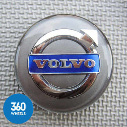 Genuine Volvo Gloss Iron Grey Alloy Wheel Centre Cap 31400452 30748052