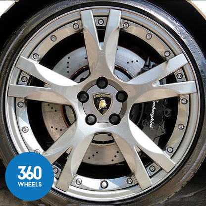 Genuine Lamborghini Centre Cap Titanium Grey Callisto Apollo 400601147D